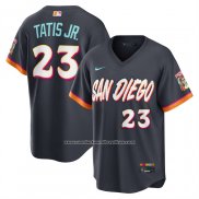 Camiseta Beisbol Hombre San Diego Padres Fernando Tatis Jr City Connect 2026 Stadium Negro