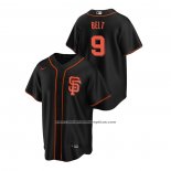 Camiseta Beisbol Hombre San Francisco Giants Brandon Belt Replica Alterno Negro