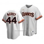 Camiseta Beisbol Hombre San Francisco Giants Willie Mccovey Cooperstown Collection Primera Blanco