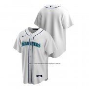 Camiseta Beisbol Hombre Seattle Mariners Replica Primera Blanco