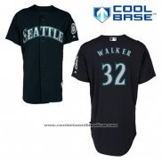 Camiseta Beisbol Hombre Seattle Mariners Taijuan Walker 32 Azul Alterno Cool Base