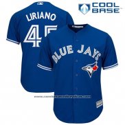 Camiseta Beisbol Hombre Toronto Blue Jays Francisco Liriano Cool Base