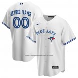 Camiseta Beisbol Hombre Toronto Blue Jays Primera Pick-A-Player Retired Roster Replica Blanco