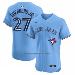 Camiseta Beisbol Hombre Toronto Blue Jays Vladimir Guerrero Jr. Alterno Elite Azul