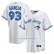Camiseta Beisbol Hombre Toronto Blue Jays Yimi Garcia Primera Replica Blanco