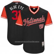 Camiseta Beisbol Hombre Washington Nationals 2017 Little League World Series Max Scherzer Azul