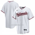 Camiseta Beisbol Hombre Washington Nationals Primera Blanco