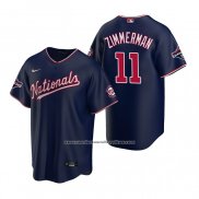 Camiseta Beisbol Hombre Washington Nationals Ryan Zimmerman Replica Azul