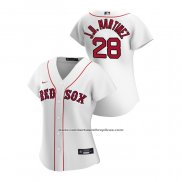 Camiseta Beisbol Mujer Boston Red Sox J.d. Martinez 2020 Replica Primera Blanco