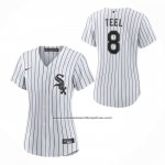 Camiseta Beisbol Mujer Chicago White Sox Kyle Teel Primera Replica Blanco
