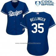 Camiseta Beisbol Mujer Los Angeles Dodgers Cody Bellinger Cool Base