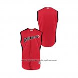 Camiseta Beisbol Nino 2019 All Star American League Workout Rojo