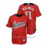 Camiseta Beisbol Nino All Star J.t. Realmuto 2018 Home Run Derby National League Rojo
