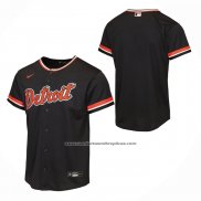 Camiseta Beisbol Nino Detroit Tigers Alterno Replica Azul