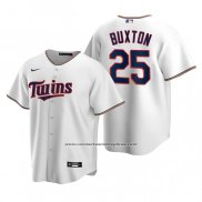 Camiseta Beisbol Nino Minnesota Twins Byron Buxton Replica Primera Blanco