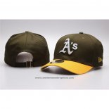 Gorra Oakland Athletics Adjustable Verde Militar