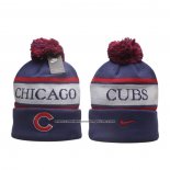 Gorro Beanie Chicago Cubs Nike Stripe Peak Azul