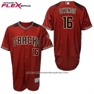 Camiseta Beisbol Hombre Arizona Diamondbacks 16 Chris Owings 2017 Flex Base