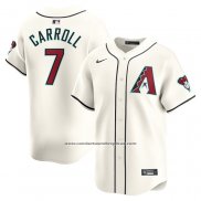 Camiseta Beisbol Hombre Arizona Diamondbacks Corbin Carroll Primera Limited Blanco
