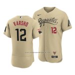 Camiseta Beisbol Hombre Arizona Diamondbacks Daulton Varsho 2021 City Connect Autentico Oro Camiseta Beisbol Hombre Arizona Diamondbacks Daulton Varsho 2021 City Connect Autentico Oro