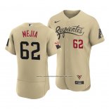 Camiseta Beisbol Hombre Arizona Diamondbacks Humberto Mejia 2021 City Connect Autentico Oro