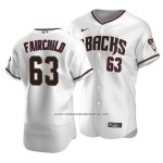 Camiseta Beisbol Hombre Arizona Diamondbacks Stuart Fairchild Autentico Primera Blanco Camiseta Beisbol Hombre Arizona Diamondbacks Stuart Fairchild Autentico Primera Blanco