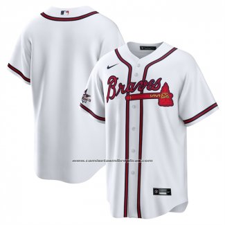 Camiseta Beisbol Hombre Atlanta Braves 2025 All Star Game Primera Replica Blanco