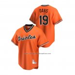 Camiseta Beisbol Hombre Baltimore Orioles Chris Davis Cooperstown Collection Alterno Naranja