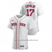 Camiseta Beisbol Hombre Boston Red Sox Nathan Eovaldi Autentico Blanco