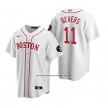 Camiseta Beisbol Hombre Boston Red Sox Rafael Devers Replica Blanco