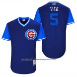 Camiseta Beisbol Hombre Chicago Cubs 2017 Little League World Series 5 Albert Almora