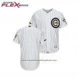 Camiseta Beisbol Hombre Chicago Cubs 2018 Dia de los Caidos Flex Base Blanco