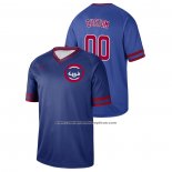 Camiseta Beisbol Hombre Chicago Cubs Personalizada Cooperstown Collection Legend Azul