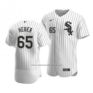 Camiseta Beisbol Hombre Chicago White Sox Codi Heuer Autentico Primera Blanco