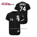 Camiseta Beisbol Hombre Chicago White Sox Eloy Jimenez Flex Base Autentico Collection Negro