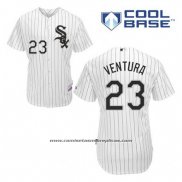 Camiseta Beisbol Hombre Chicago White Sox Robin Ventura 23 Blanco Primera Cool Base