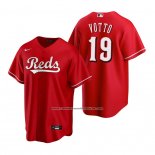 Camiseta Beisbol Hombre Cincinnati Reds Joey Votto Replica Rojo