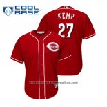 Camiseta Beisbol Hombre Cincinnati Reds Matt Kemp Cool Base Alterno Rojo