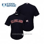 Camiseta Beisbol Hombre Cleveland Indians 2019 All Star Patch Cool Base Alterno Personalizada Azul