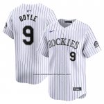 Camiseta Beisbol Hombre Colorado Rockies Brenton Doyle Primera Limited Blanco Camiseta Beisbol Hombre Colorado Rockies Brenton Doyle Primera Limited Blanco