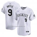 Camiseta Beisbol Hombre Colorado Rockies Brenton Doyle Primera Limited Blanco