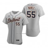 Camiseta Beisbol Hombre Detroit Tigers Renato Nunez Autentico Road Gris