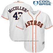 Camiseta Beisbol Hombre Houston Astros Lance Mccullers Blanco Cool Base