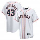 Camiseta Beisbol Hombre Houston Astros Lance Mccullers Jr Primera Replica Blanco