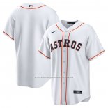 Camiseta Beisbol Hombre Houston Astros Primera Blank Replica Blanco