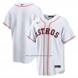 Camiseta Beisbol Hombre Houston Astros Primera Replica Blanco