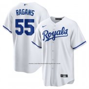 Camiseta Beisbol Hombre Kansas City Royals Cole Ragans Primera Replica Blanco