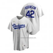 Camiseta Beisbol Hombre Los Angeles Dodgers Jackie Robinson Cooperstown Collection Primera Blanco
