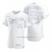 Camiseta Beisbol Hombre Los Angeles Dodgers Orel Hershiser Awards Collection NL Cy Young Blanco