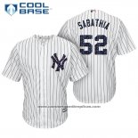 Camiseta Beisbol Hombre New York Yankees 2017 Estrellas y Rayas C.c. Sabathia Blanco Cool Base